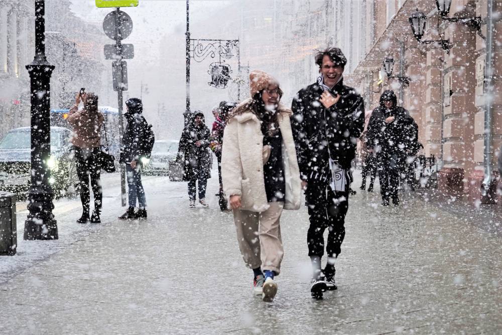 Похолодание и снег ожидает жителей Москвы во вторник