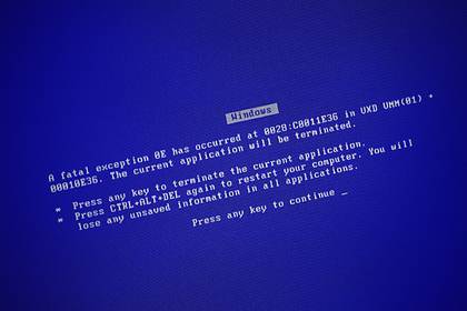 Обновление Windows привело к «синему экрану смерти»