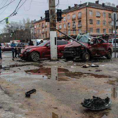 Полиция задержала водителя автомобиля, сбившего пятерых пешеходов в Твери