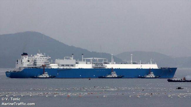 Первый танкер СПГ не дошел до Китая из-за коронавируса