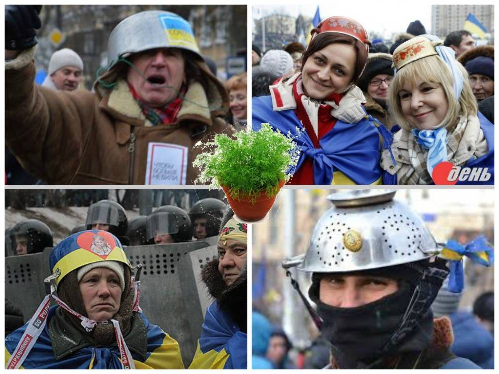 Украинцев от коронавируса будут спасать кастрюлями на голове