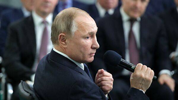 «Не для срока»: Путин объяснил поправки в Конституцию
