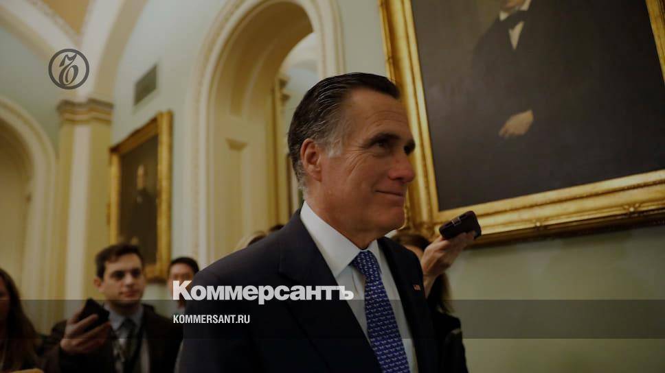 Сенатор-республиканец Ромни проголосует за импичмент Трампа