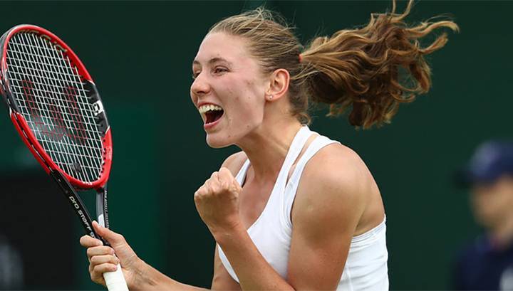 Александрова номинирована на теннисный "Прорыв месяца" WTA