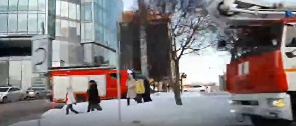 В Екатеринбурге из небоскреба «Высоцкий» эвакуировали всех сотрудников