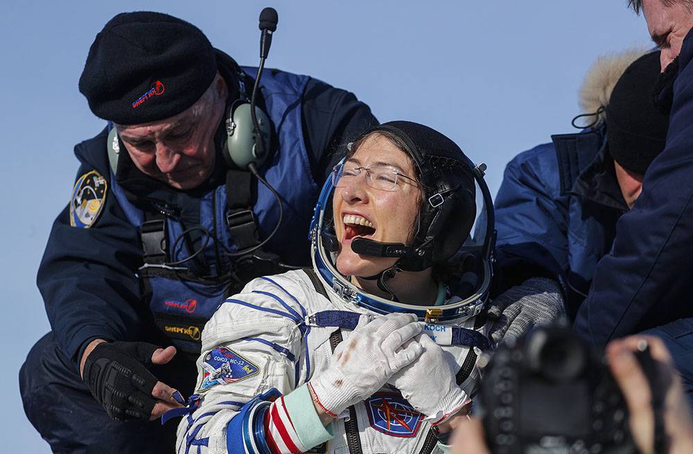 Астронавтка Кристина Кох установила рекорд пребывания на орбите среди женщин