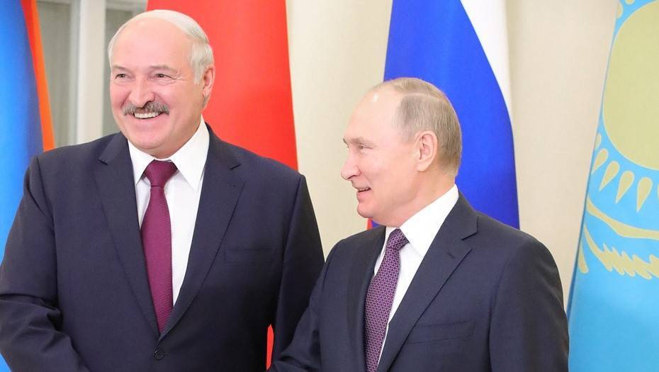 В Кремле назвали темы переговоров Путина и Лукашенко