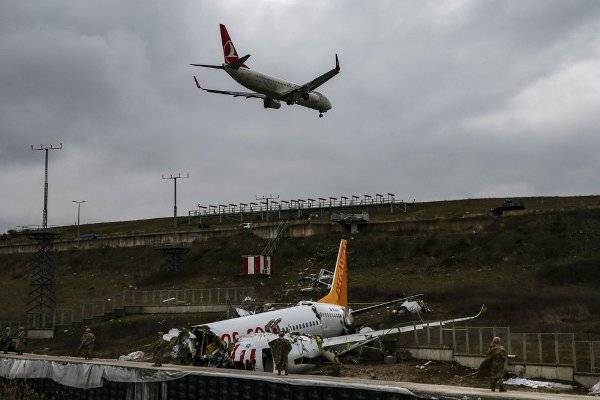 Жёсткая посадка в стамбульском аэропорту: очевидцы авиаинцидента вспоминают