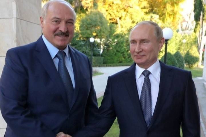 Путин и Лукашенко проводят переговоры в Сочи