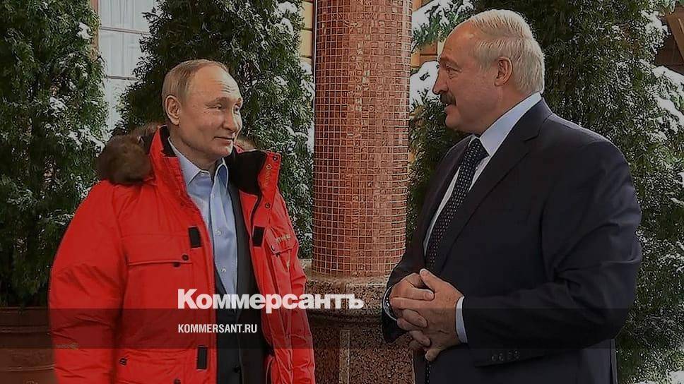 В Сочи проходят переговоры Путина и Лукашенко