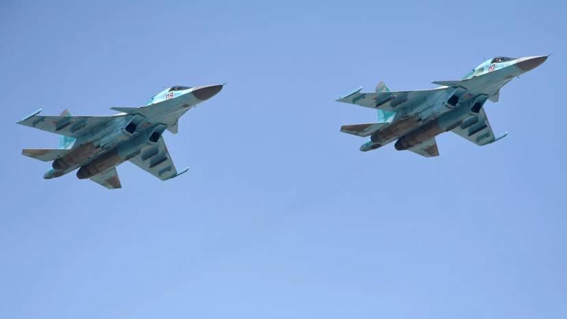 В Хабаровском крае прошли учения Су-34