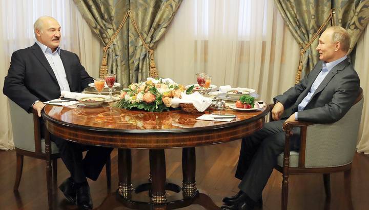 Путин рассказал о переговорах с Лукашенко
