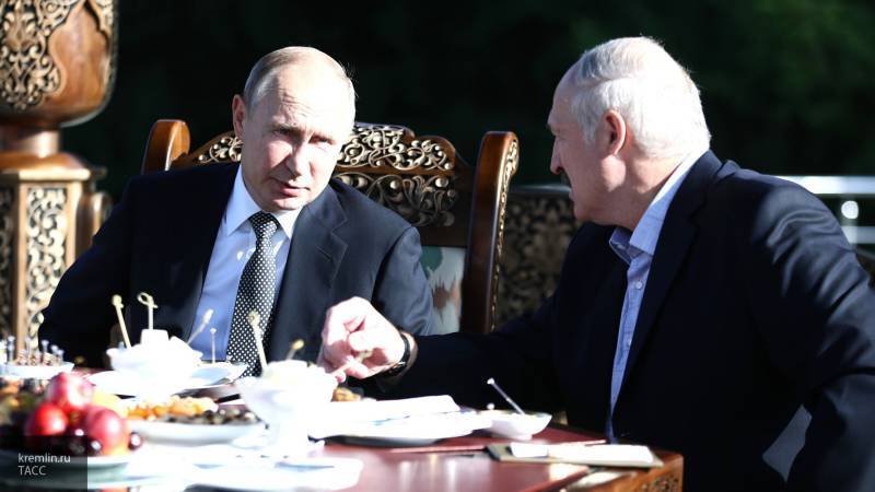 Лукашенко на встрече с Путиным посетовал на нехватку снега в Сочи
