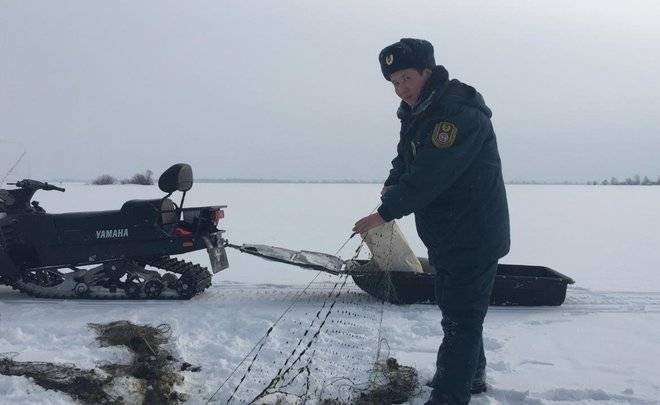 В Татарстане изъяли более 30 сетей на территории заказника «Волжские просторы», где запрещена рыбалка