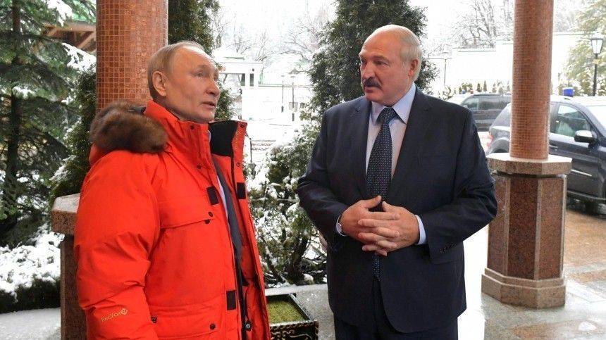 Путин и Лукашенко провели второй раунд переговоров