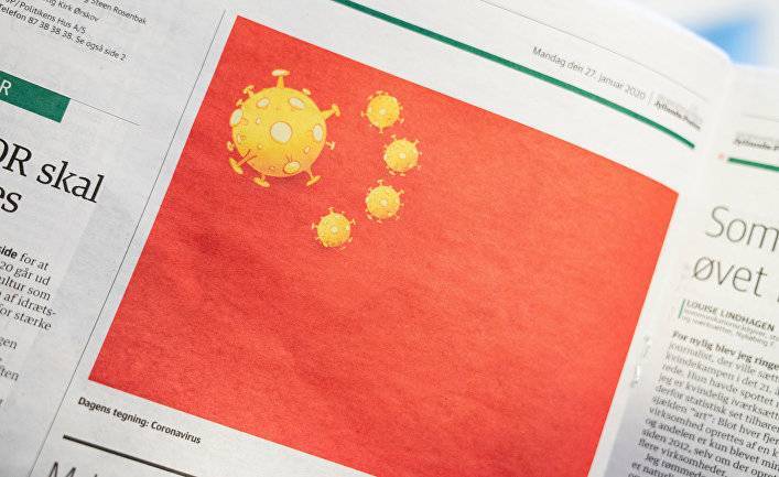 France24 (Франция): датская карикатура на коронавирус разозлила Китай