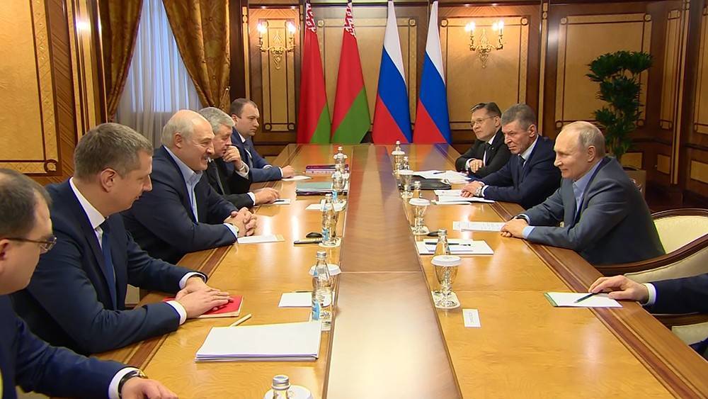Переговоры Путина и Лукашенко продолжались 8 часов