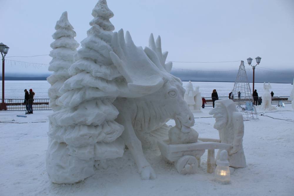 Главный зимний праздник «Гиперборея» в Петрозаводске собрал несколько тысяч гостей