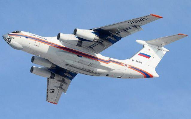 Россия отправила в Китай самолет МЧС с гуманитарной помощью