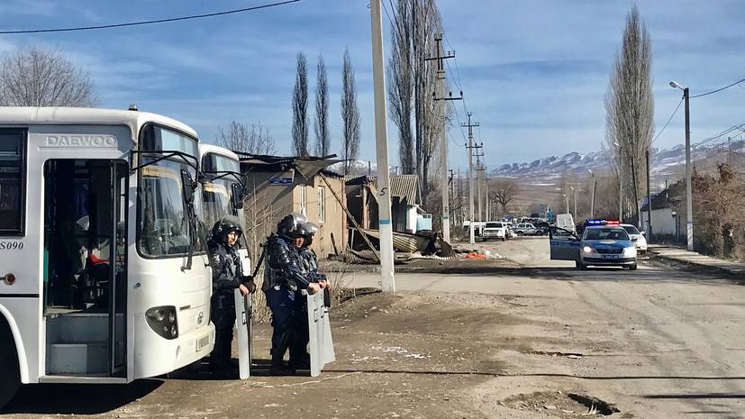 В Кордайском районе Казахстана после массовой драки введён режим ЧС