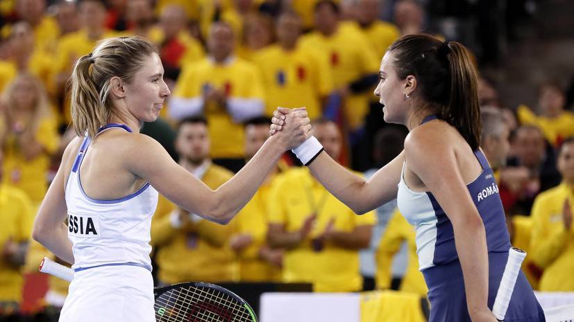 В группе сильнейших: женская сборная России по теннису вышла в финальный раунд Кубка федерации