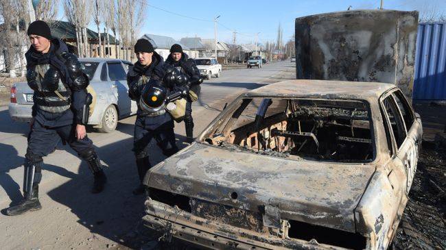 Число жертв беспорядков на юге Казахстана возросло до 10