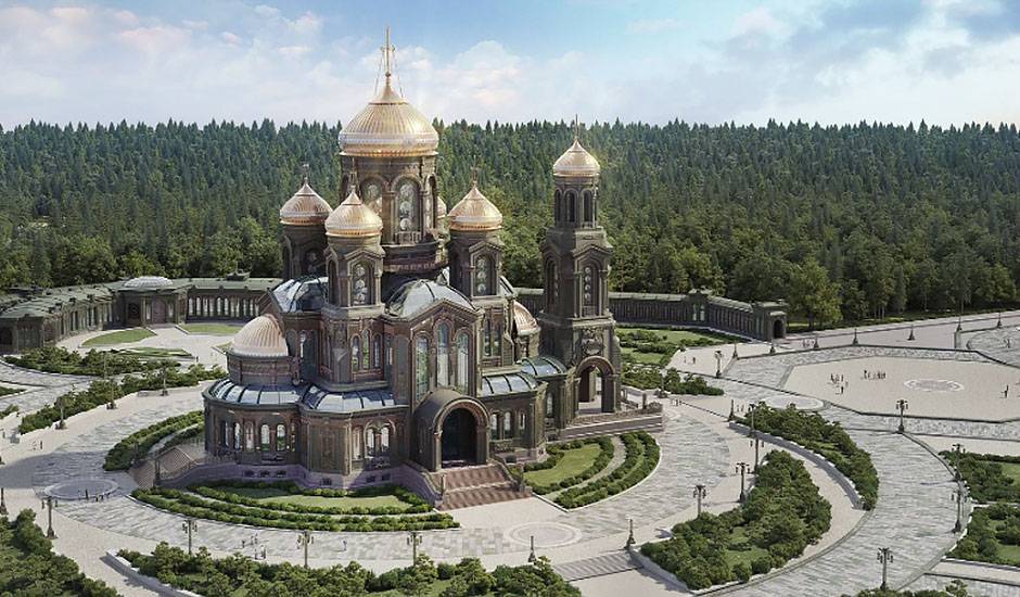 Минобороны потратит 318 млн рублей на декорирование Главного храма Вооруженных сил РФ