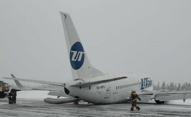 СК возбудил дело после жесткой посадки самолета Utair в Коми