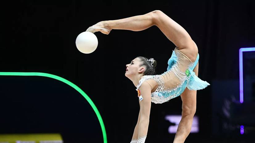 Солдатова выступила на гала-шоу этапа Гран-при по художественной гимнастике в Москве