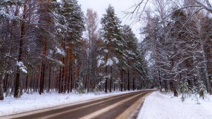 МЧС предупредило жителей Ленобласти о снегопаде и гололедице