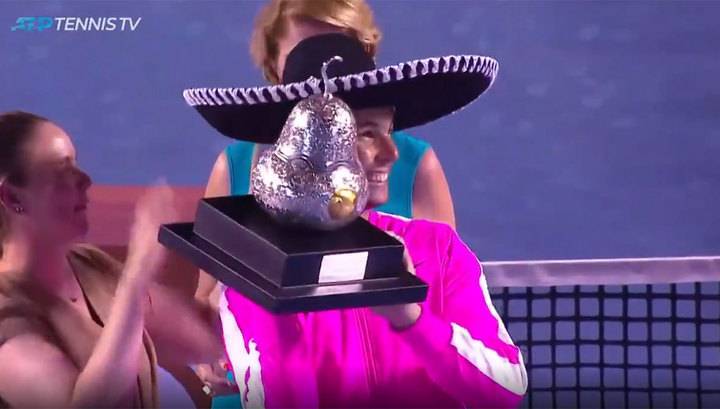 Рафаэль Надаль в третий раз выиграл теннисный турнир в Акапулько