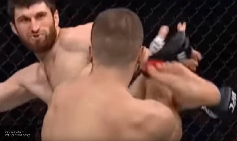 Анкалаев нокаутировал Куцелабу на первой минуте боя в рамках UFC Fight Night