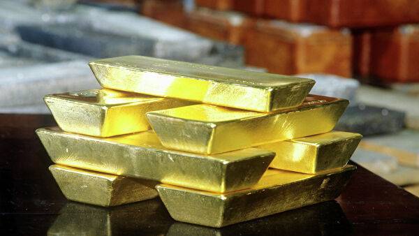 Россия увеличила экспорт золота в 2019 году в 8,4 раза