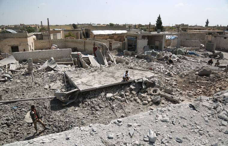 Сирийская армия вновь осадила стратегически важный город Саракиб