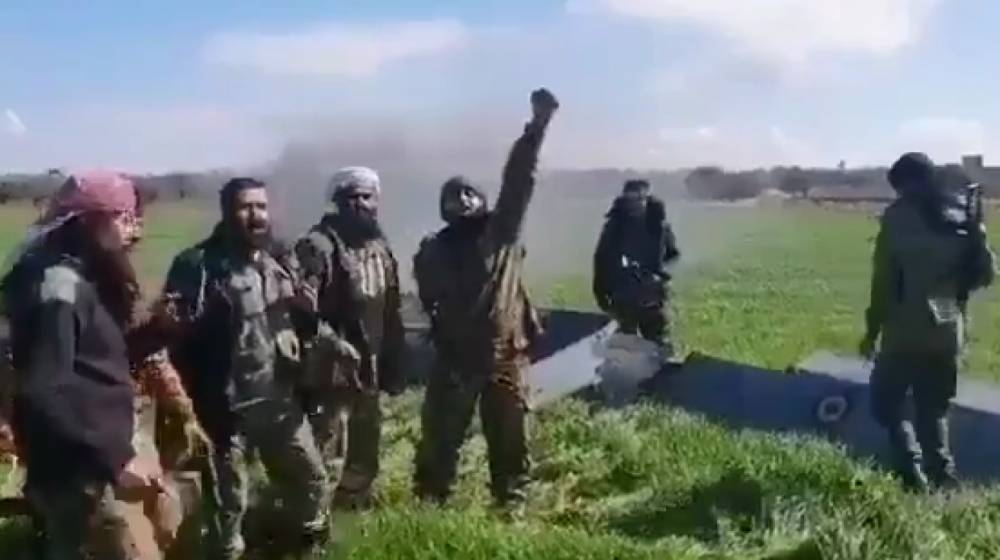Минобороны Турции подтвердило, что в небе над Идлибом был сбит турецкий боевой БПЛА