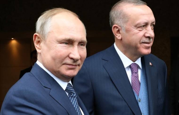 Песков: встреча Путина и Эрдогана не будет простой