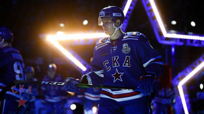 СКА разгромил "Витязь" в матче плей-офф КХЛ