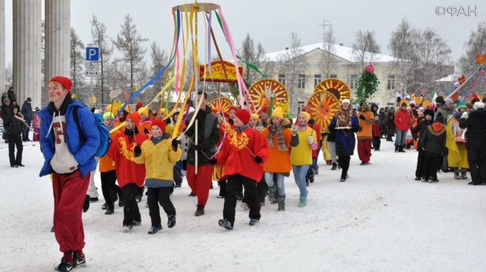 Традиции, гуляния и блины: Масленицу празднуют по всей России. ФАН-ТВ