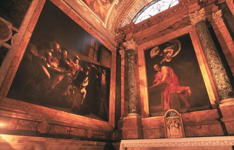 Базилика с картинами Караваджо закрылась из-за коронавируса в Риме