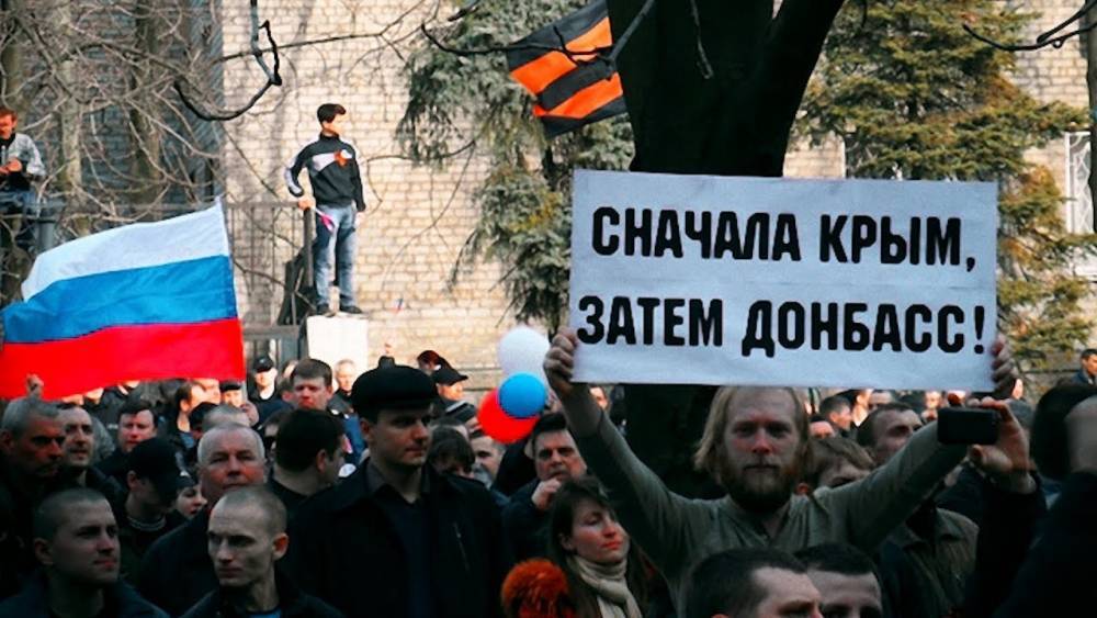 Украинский политик на ТВ обосновал право Крым и Донбасса на отделение