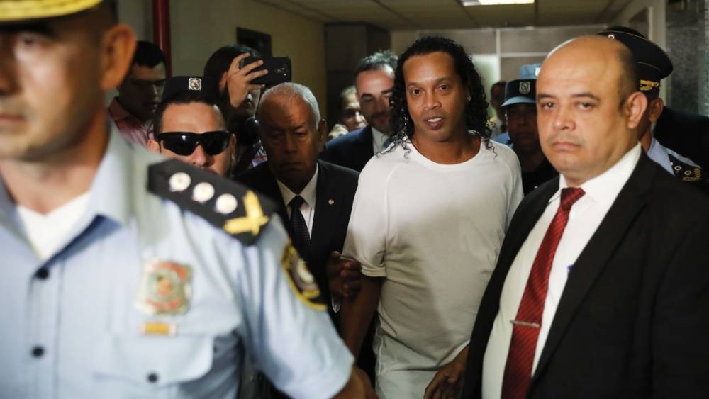 Парагвайский журналист опубликовал первый снимок Роналдиньо в тюрьме - vestirossii.com - Бразилия - Парагвай - Асунсьон