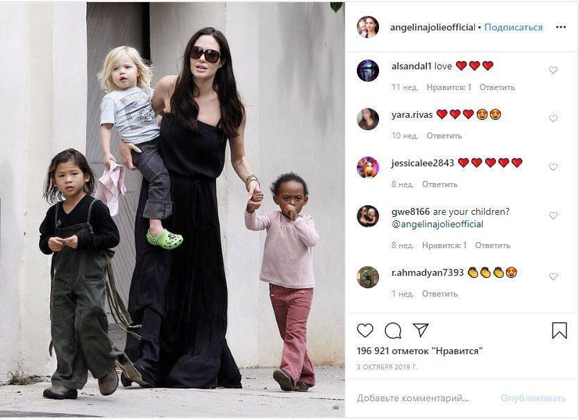 Крепкая семья: Дочери Джоли искренне заботятся друг о друге после операций