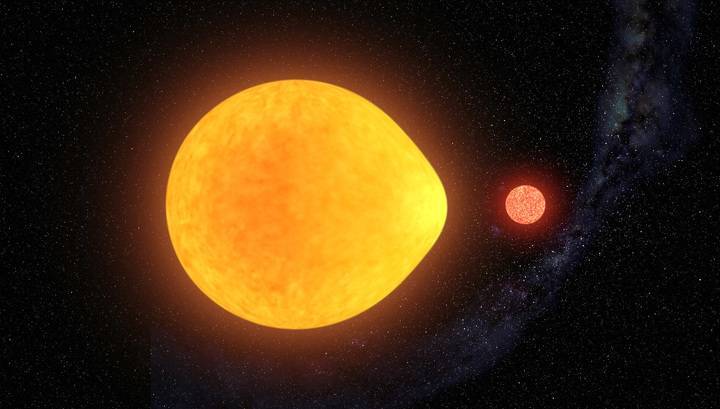 Обнаружена первая звезда, пульсирующая только одним полушарием