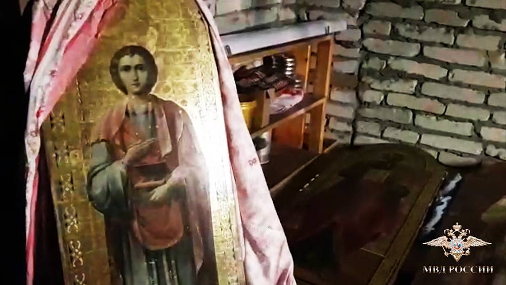 В Подмосковье задержали похитителей иконы Георгия Победоносца