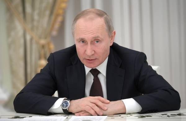 Владимир Путин проинформирован о новых поправках к Конституции