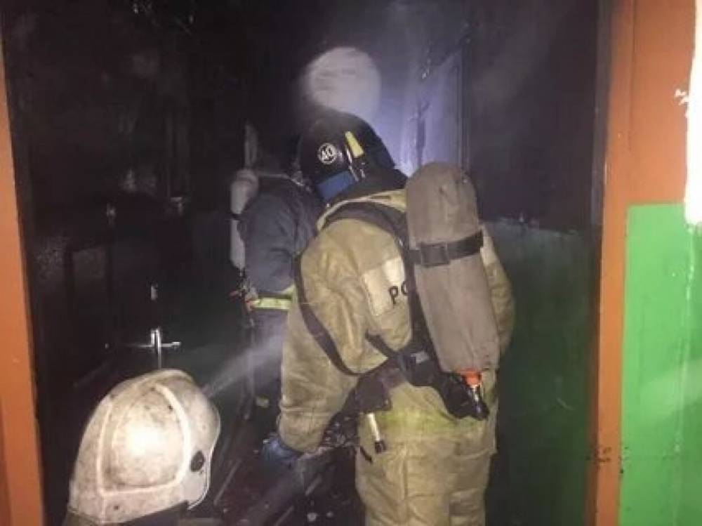 Пенсионерка погибла во время пожара в Плюсском районе