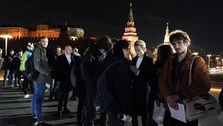 В Москве прошли пикеты против новых президентских сроков Владимира Путина