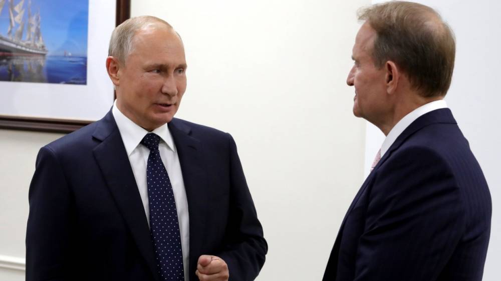 Путин обсудил с Медведчуком и Володиным Минские соглашения