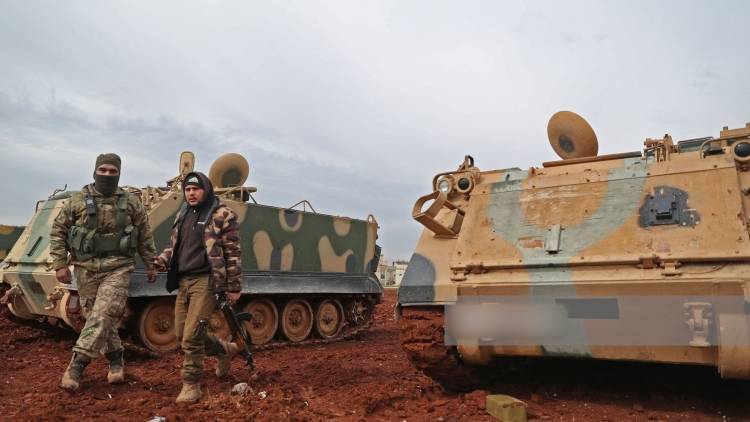 Турция отвела часть тяжелого вооружения из сирийского Идлиба