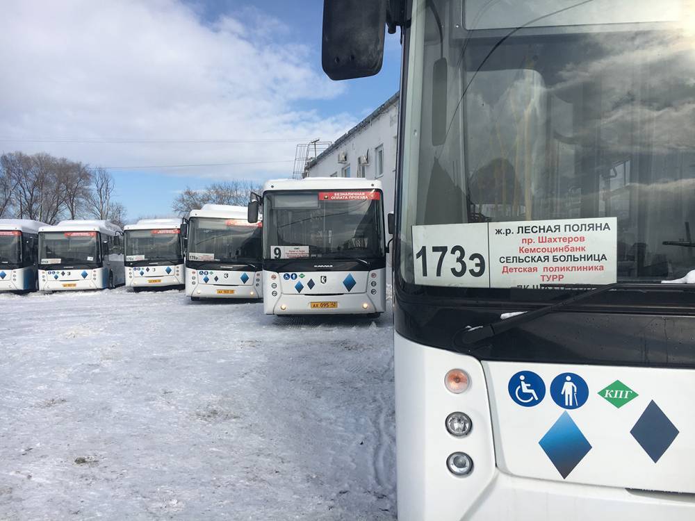 В кемеровской мэрии назвали маршруты, на которых будут работать 20 новых автобусов